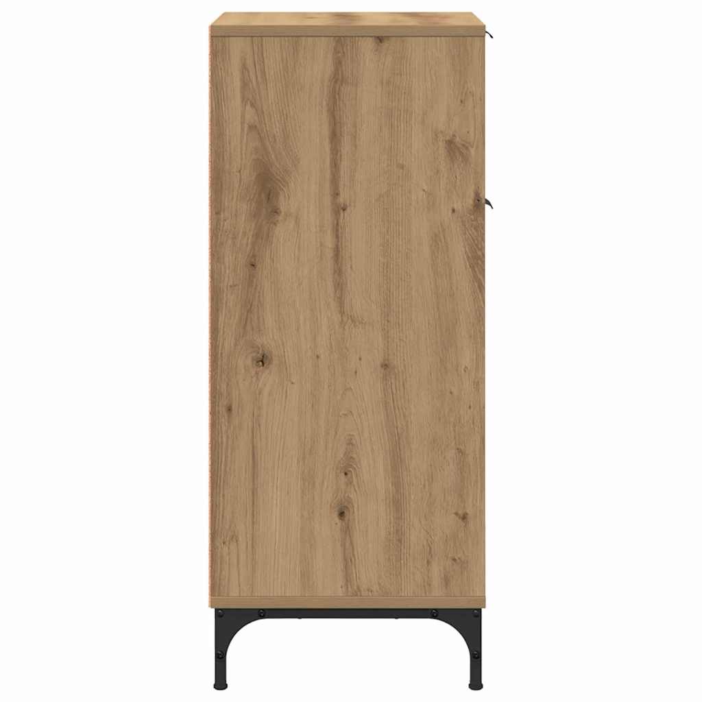 Badezimmer Schrank mit Speicher Artisan-Eiche 39,5 x 36 x 88 cm