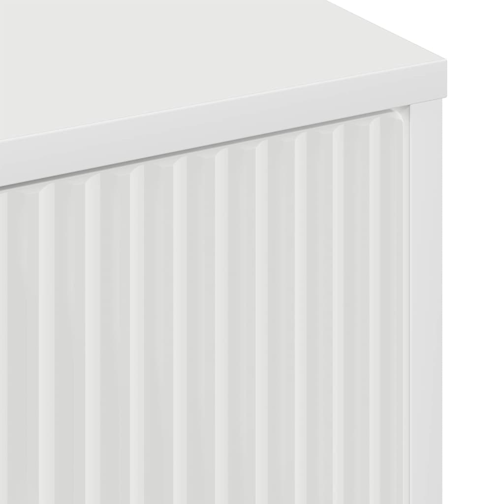 Sideboard Weiß 69,5 x 33 x 82 cm Holzwerkstoff