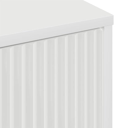 Sideboard Weiß 69,5 x 33 x 82 cm Holzwerkstoff