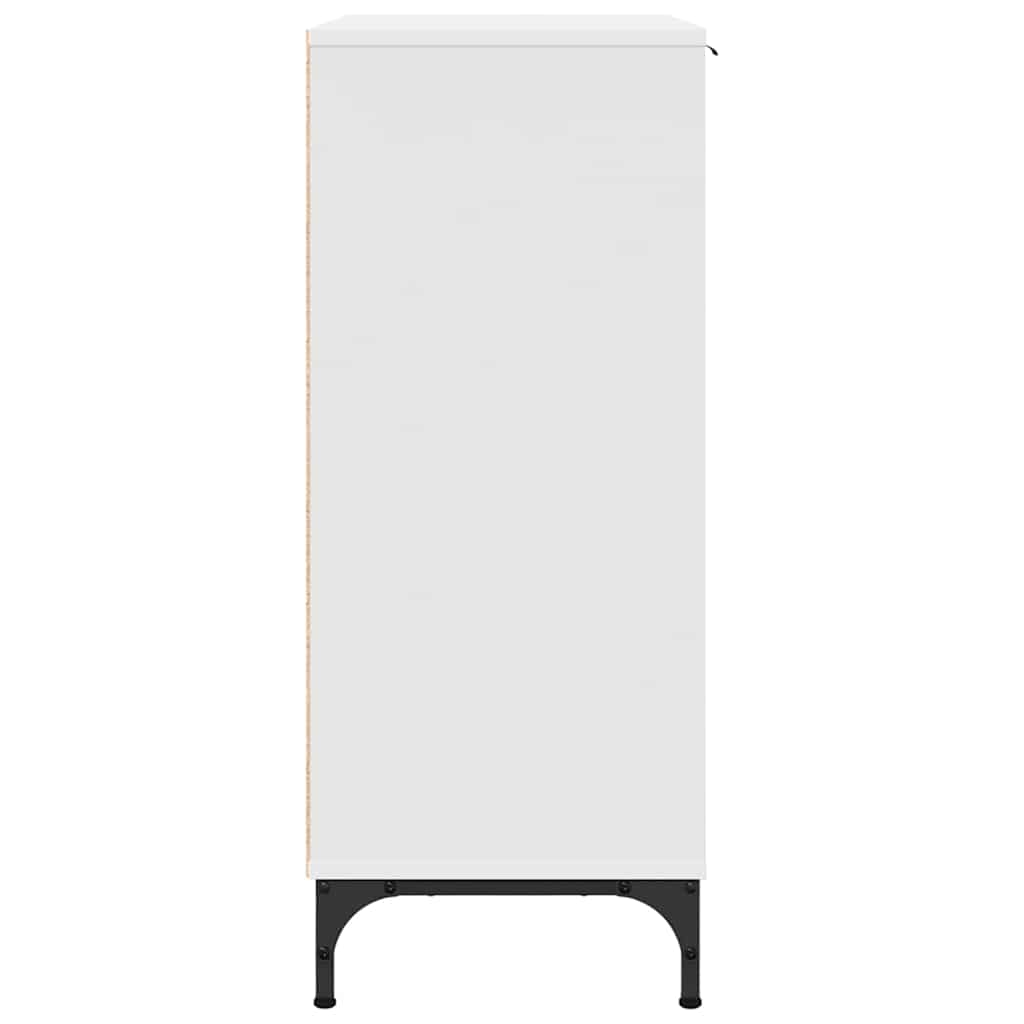 Sideboard Weiß 69,5 x 33 x 82 cm Holzwerkstoff