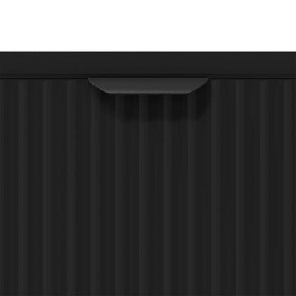 Sideboard Schwarz 69,5 x 33 x 82 cm Holzwerkstoff
