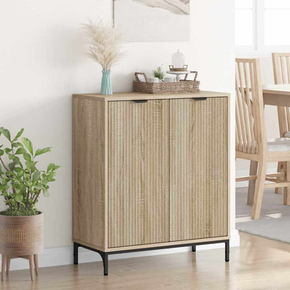 Sideboard Sonoma-Eiche 69,5 x 33 x 82 cm Holzwerkstoff