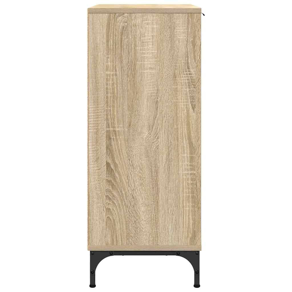 Sideboard Sonoma-Eiche 69,5 x 33 x 82 cm Holzwerkstoff