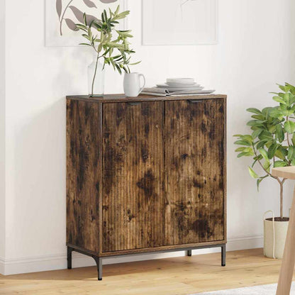 Sideboard Räuchereiche 69,5 x 33 x 82 cm Holzwerkstoff