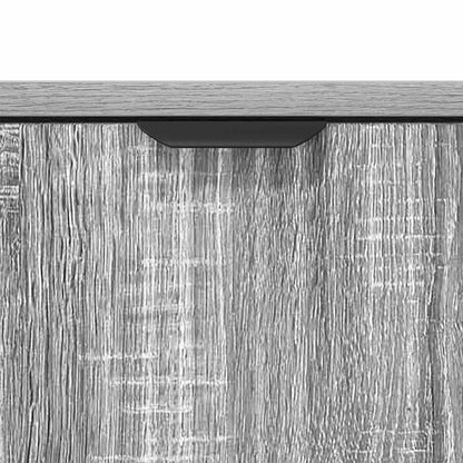 Sideboard Grau Sonoma 69,5 x 33 x 82 cm Holzwerkstoff