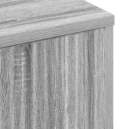 Sideboard Grau Sonoma 69,5 x 33 x 82 cm Holzwerkstoff