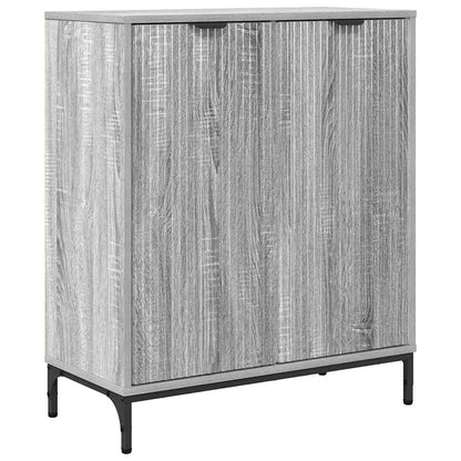Sideboard Grau Sonoma 69,5 x 33 x 82 cm Holzwerkstoff