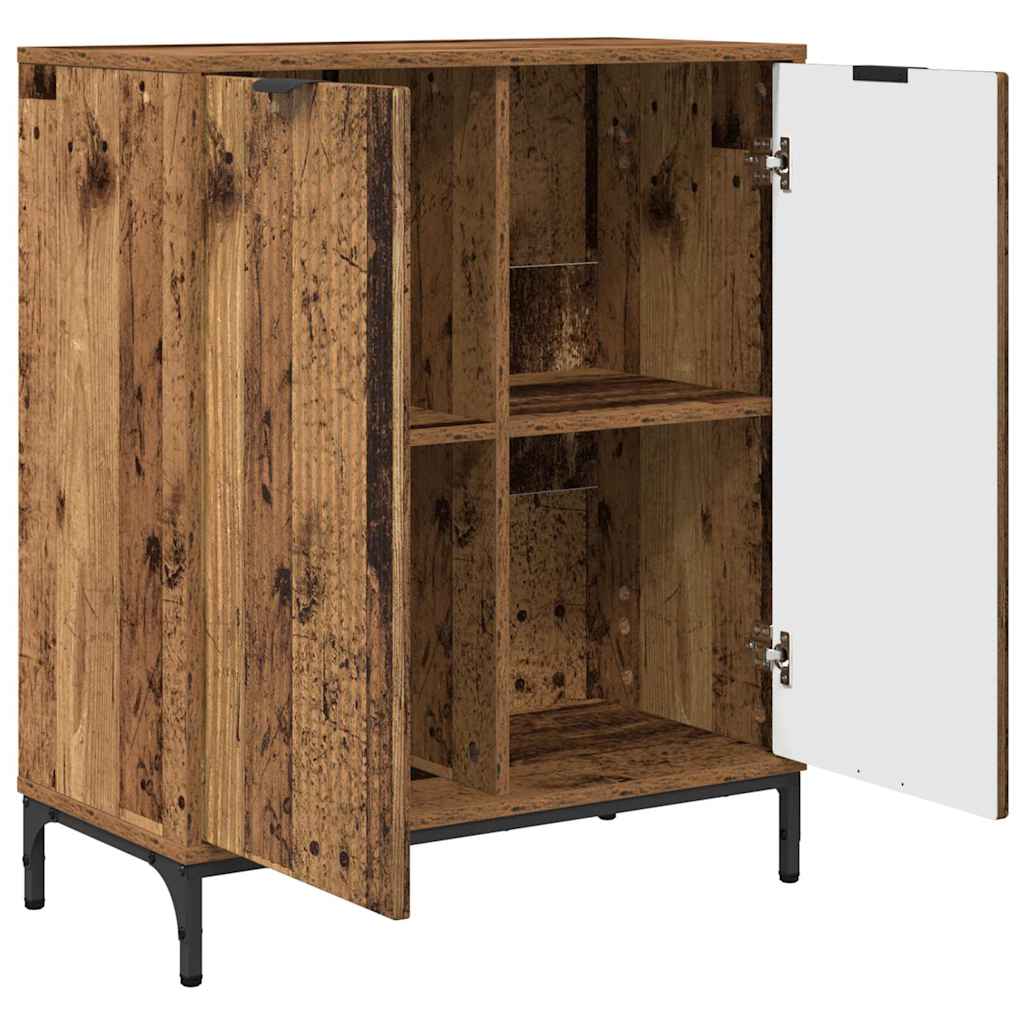 Sideboard Altholz 69,5 x 33 x 82 cm Holzwerkstoff