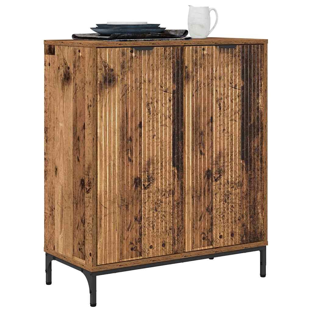 Sideboard Altholz 69,5 x 33 x 82 cm Holzwerkstoff