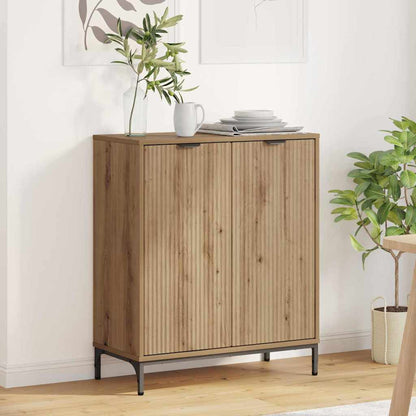 Sideboard Artisan-Eiche 69,5 x 33 x 82 cm Holzwerkstoff