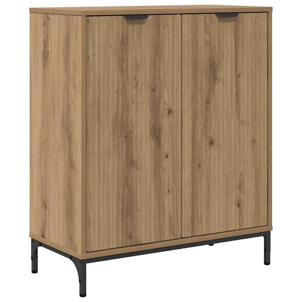 Sideboard Artisan-Eiche 69,5 x 33 x 82 cm Holzwerkstoff