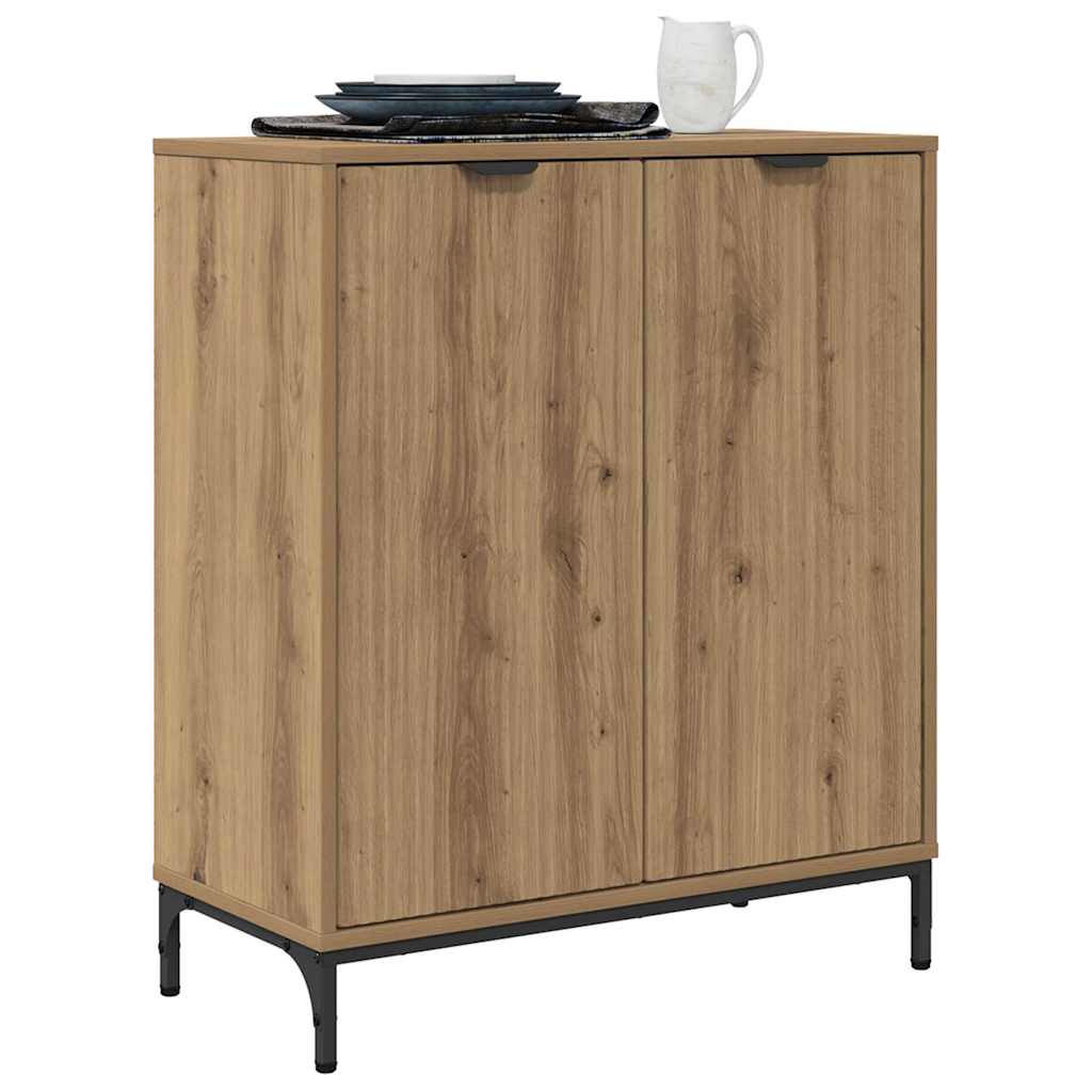 Sideboard Artisan-Eiche 69,5 x 33 x 82 cm Holzwerkstoff