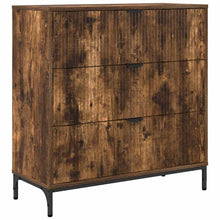 Sideboard Räuchereiche 79,5 x 33 x 82 cm Holzwerkstoff