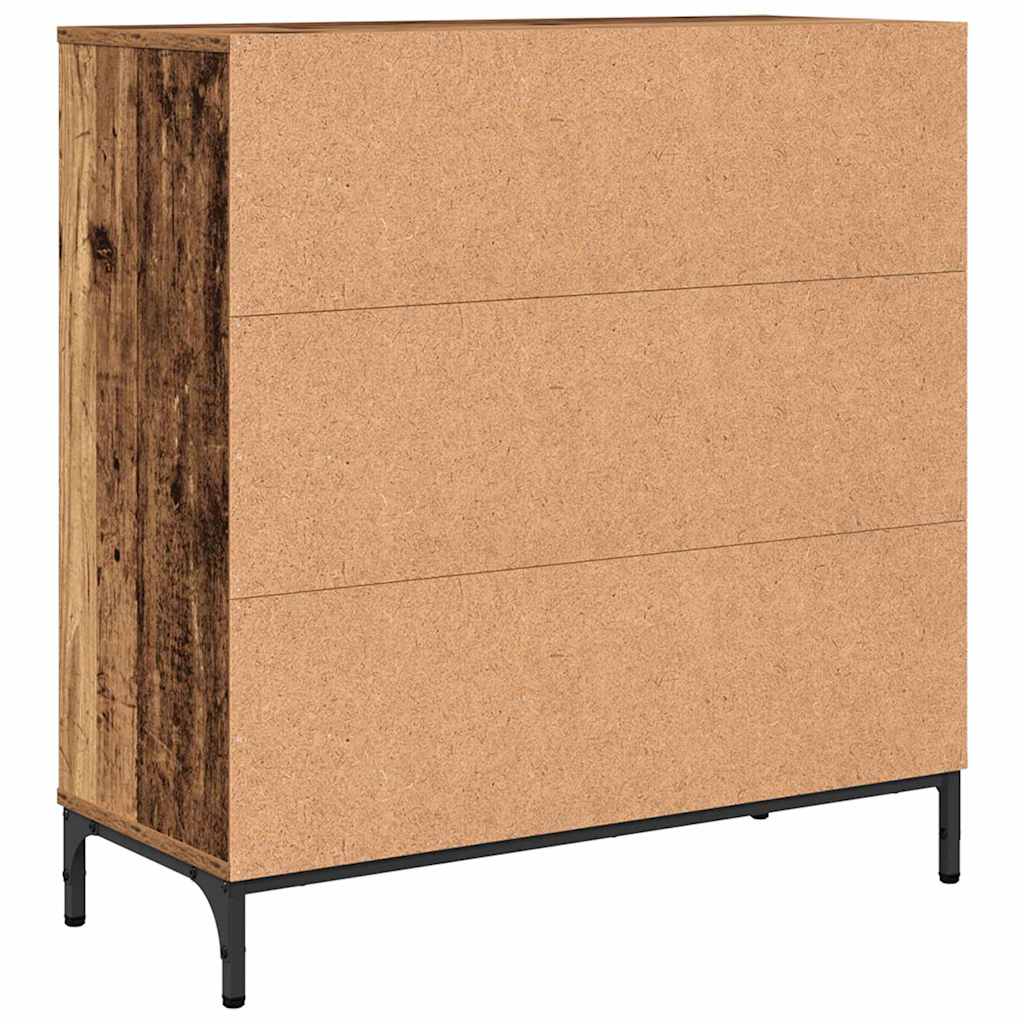 Sideboard Altholz 79,5 x 33 x 82 cm Holzwerkstoff