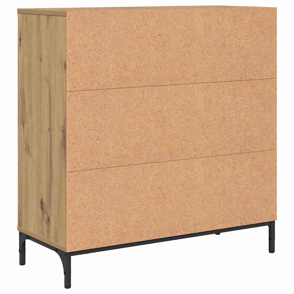 Sideboard Artisan-Eiche 79,5 x 33 x 82 cm Holzwerkstoff