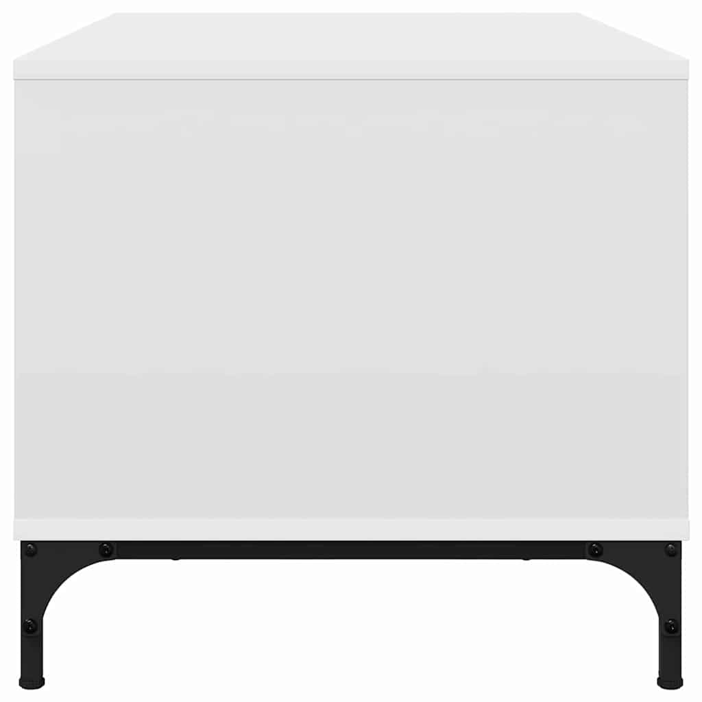 Couchtisch Weiß 90 x 49 x 46 cm Holzwerkstoff