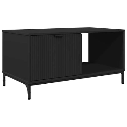 Couchtisch Schwarz 90 x 49 x 46 cm Holzwerkstoff