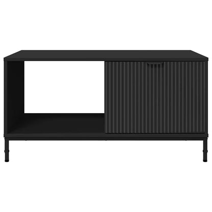 Couchtisch Schwarz 90 x 49 x 46 cm Holzwerkstoff