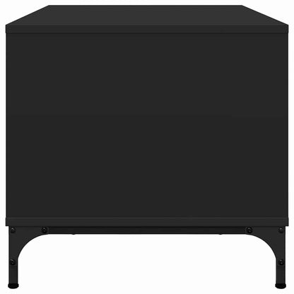 Couchtisch Schwarz 90 x 49 x 46 cm Holzwerkstoff