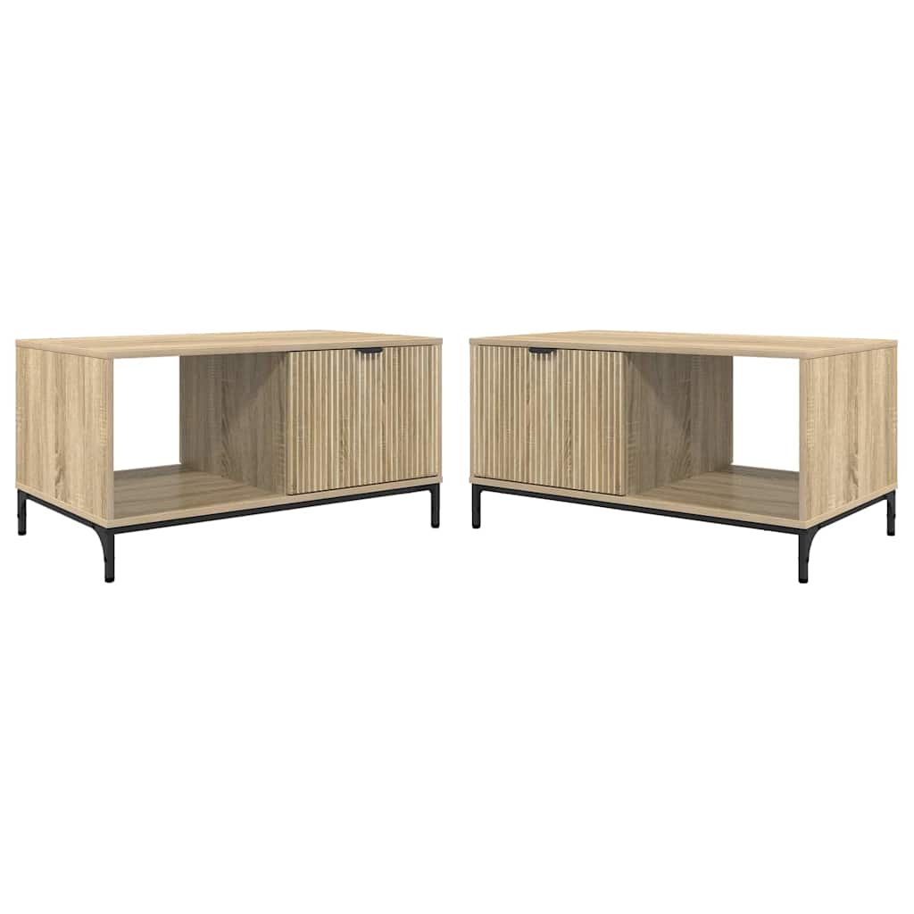 Couchtisch Sonoma Eiche 90 x 49 x 46 cm Holzwerkstoff