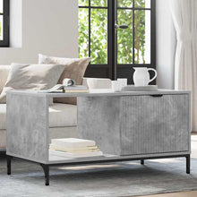 Couchtisch Betongrau 90 x 49 x 46 cm Holzwerkstoff