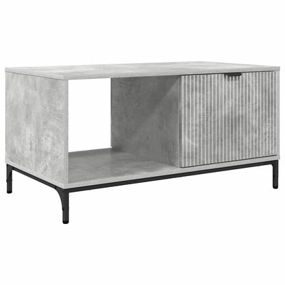 Couchtisch Betongrau 90 x 49 x 46 cm Holzwerkstoff