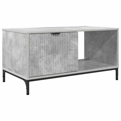 Couchtisch Betongrau 90 x 49 x 46 cm Holzwerkstoff