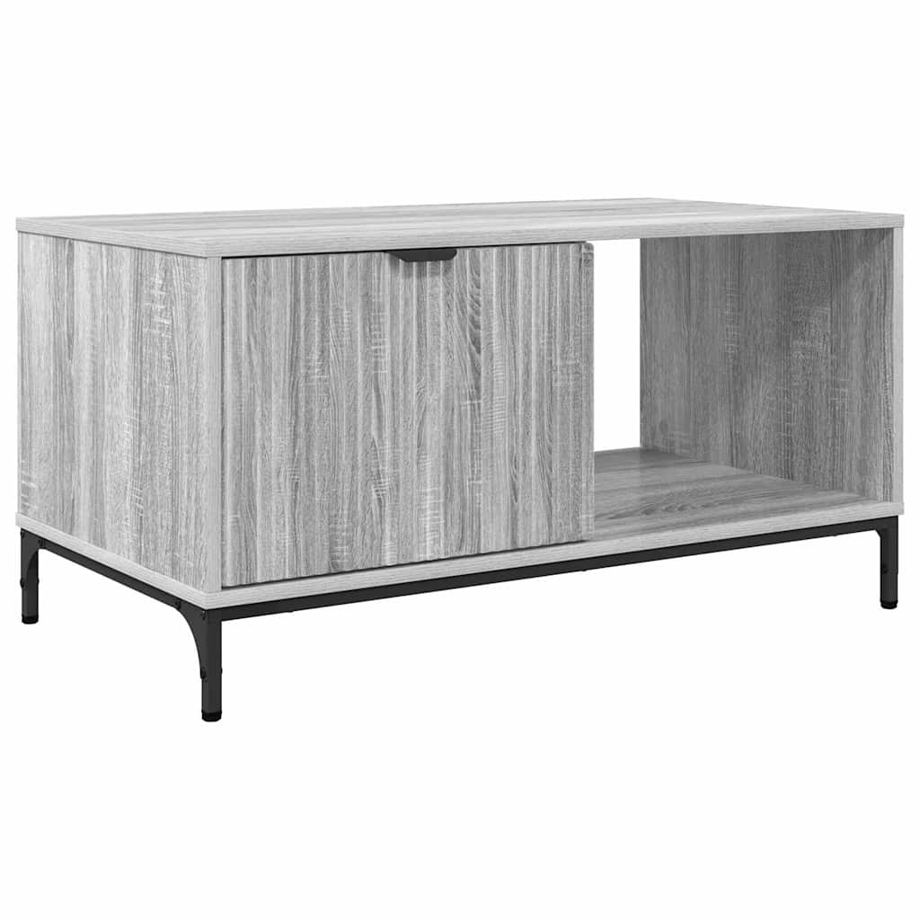 Couchtisch Grau Sonoma 90 x 49 x 46 cm Holzwerkstoff