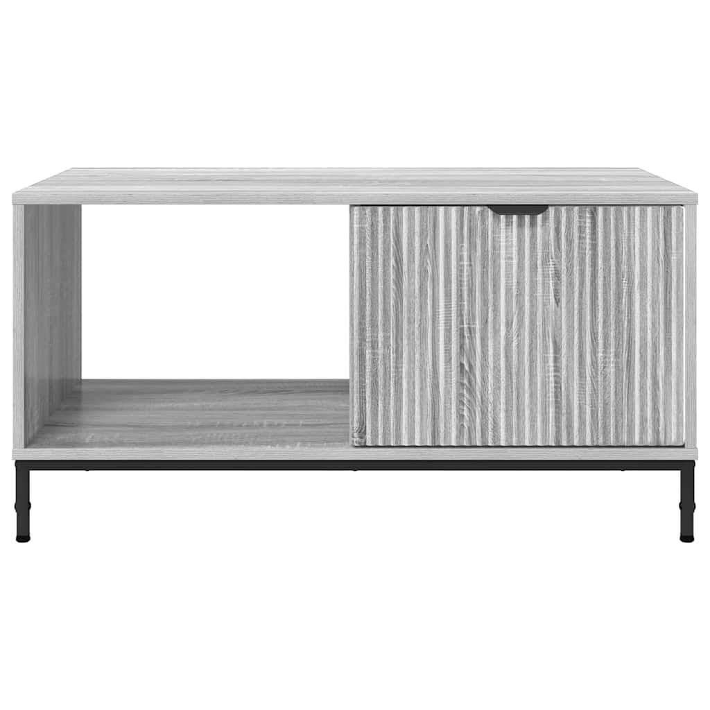 Couchtisch Grau Sonoma 90 x 49 x 46 cm Holzwerkstoff