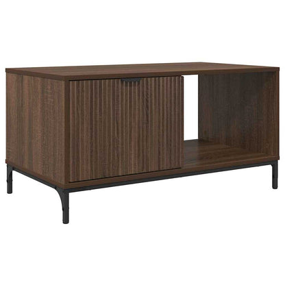 Couchtisch Braune Eiche 90 x 49 x 46 cm Holzwerkstoff