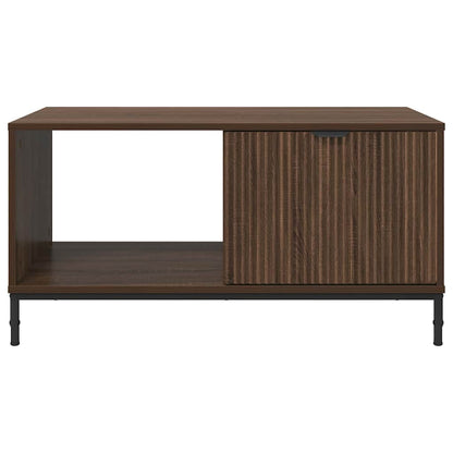 Couchtisch Braune Eiche 90 x 49 x 46 cm Holzwerkstoff