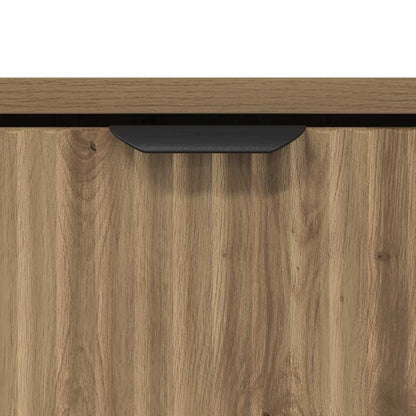 Couchtisch Eiche handwerklich 90 x 49 x 46 cm Holzwerkstoff