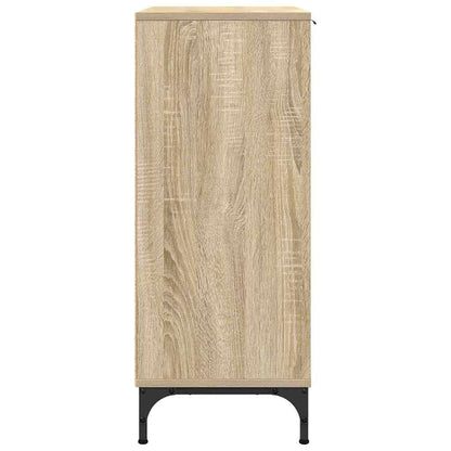 Sideboard Sonoma-Eiche 89,5 x 33 x 82 cm Holzwerkstoff