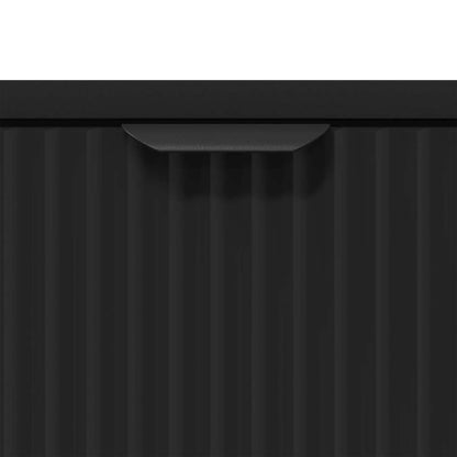 Nachttisch Schwarz 63,5 x 36 x 61 cm Holzwerkstoff