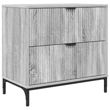 Nachttisch Grau Sonoma 63,5 x 36 x 61 cm Holzwerkstoff