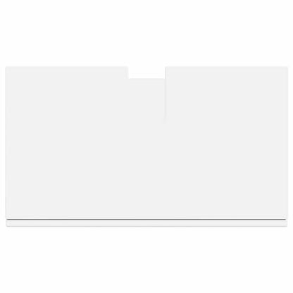 Badezimmer Waschbecken Schrank TULUM Weiß 60 x 34 x 63 cm