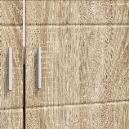 Badezimmer Waschbecken Schrank mit Speicher TULUM Sonoma-Eiche