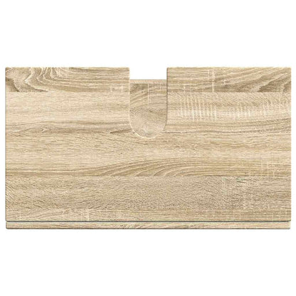 Badezimmer Waschbecken Schrank mit Speicher TULUM Sonoma-Eiche