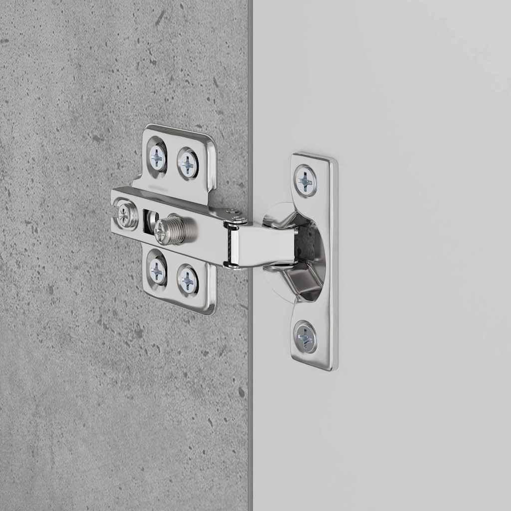 Badezimmer Waschbecken Schrank TULUM Betongrau 60 x 34 x 63 cm