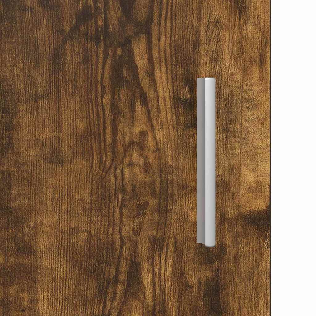 Badezimmer Waschbecken Schrank mit Speicher TULUM Räuchereiche