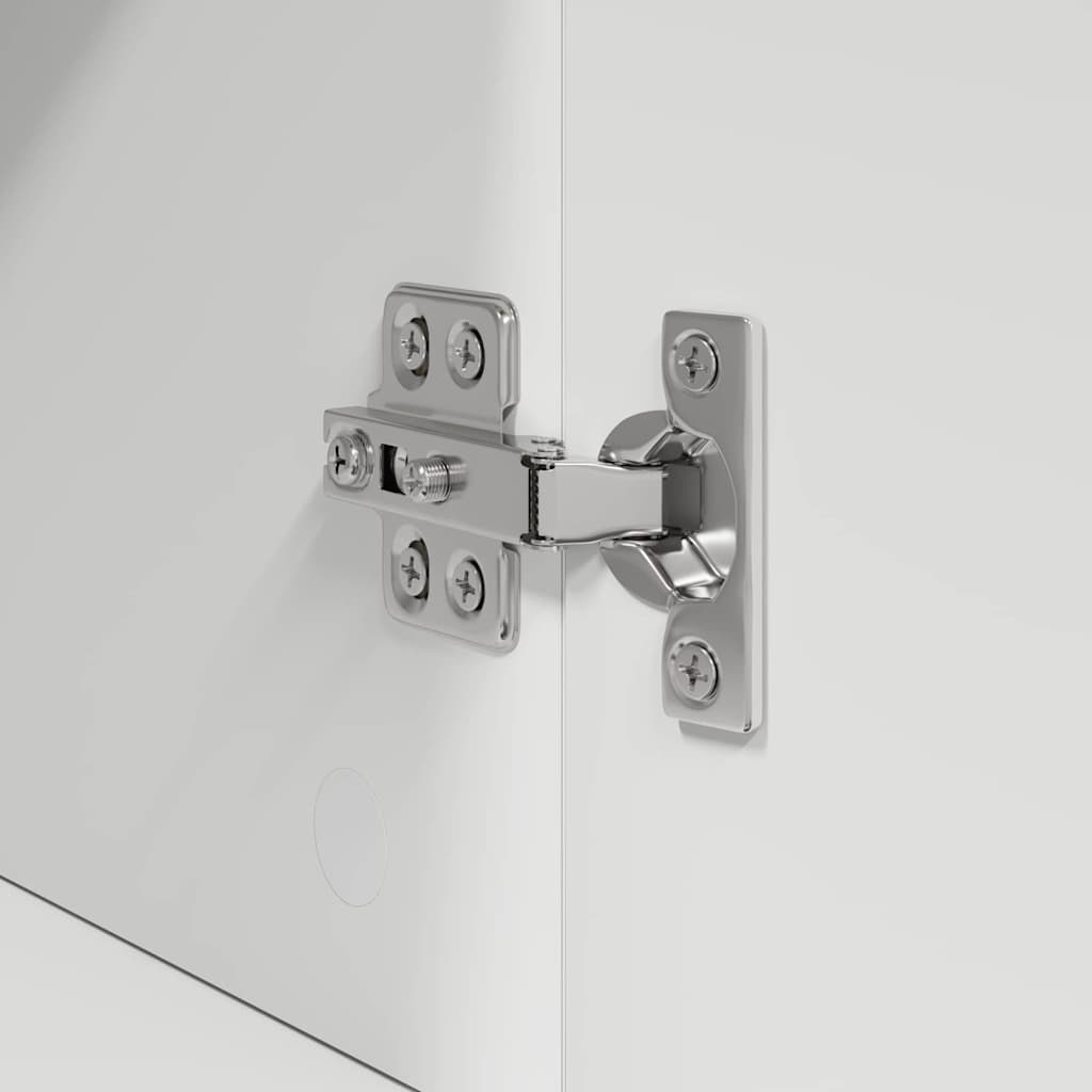 Badezimmer Schrank TULUM Weiß 37 x 31,5 x 82 cm Holzwerkstoff