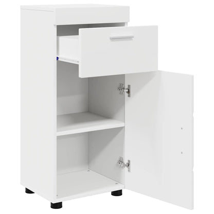 Badezimmer Schrank TULUM Weiß 37 x 31,5 x 82 cm Holzwerkstoff