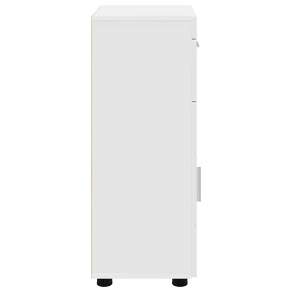 Badezimmer Schrank TULUM Weiß 37 x 31,5 x 82 cm Holzwerkstoff