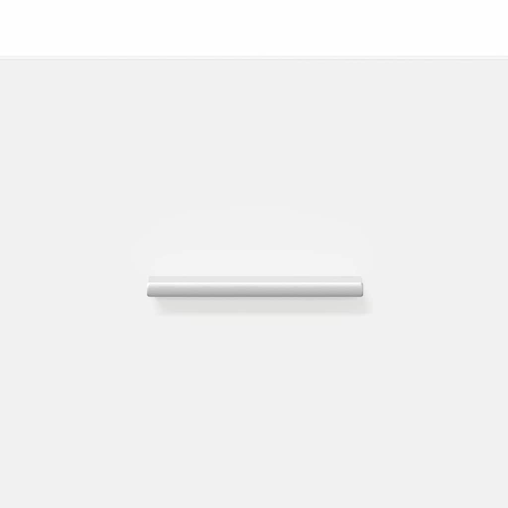 Badezimmer Schrank TULUM Hochglanz-Weiß 37 x 31,5 x 82 cm