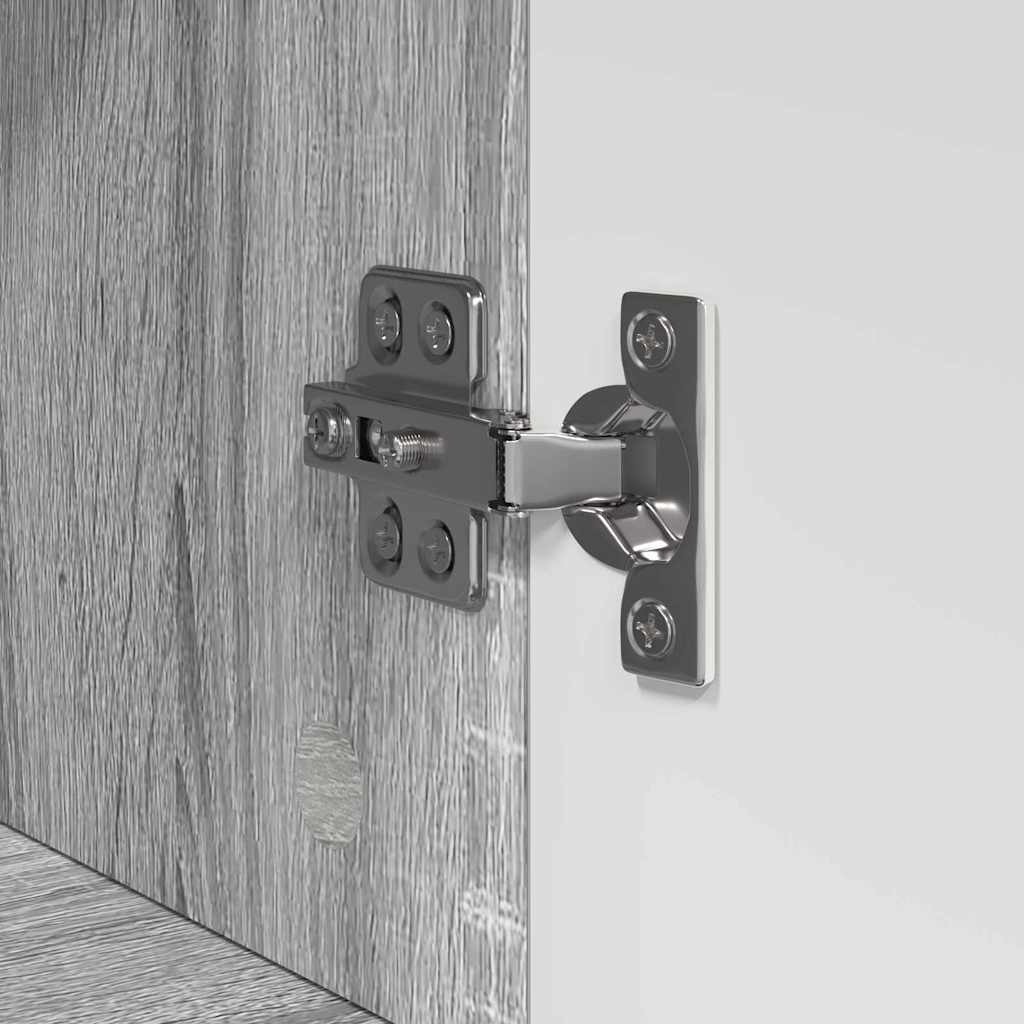 Badezimmer Schrank mit Tür TULUM Grau Sonoma 37 x 31,5 x 82 cm