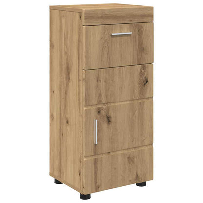Badezimmer Schrank TULUM Artisan-Eiche 37 x 31,5 x 82 cm