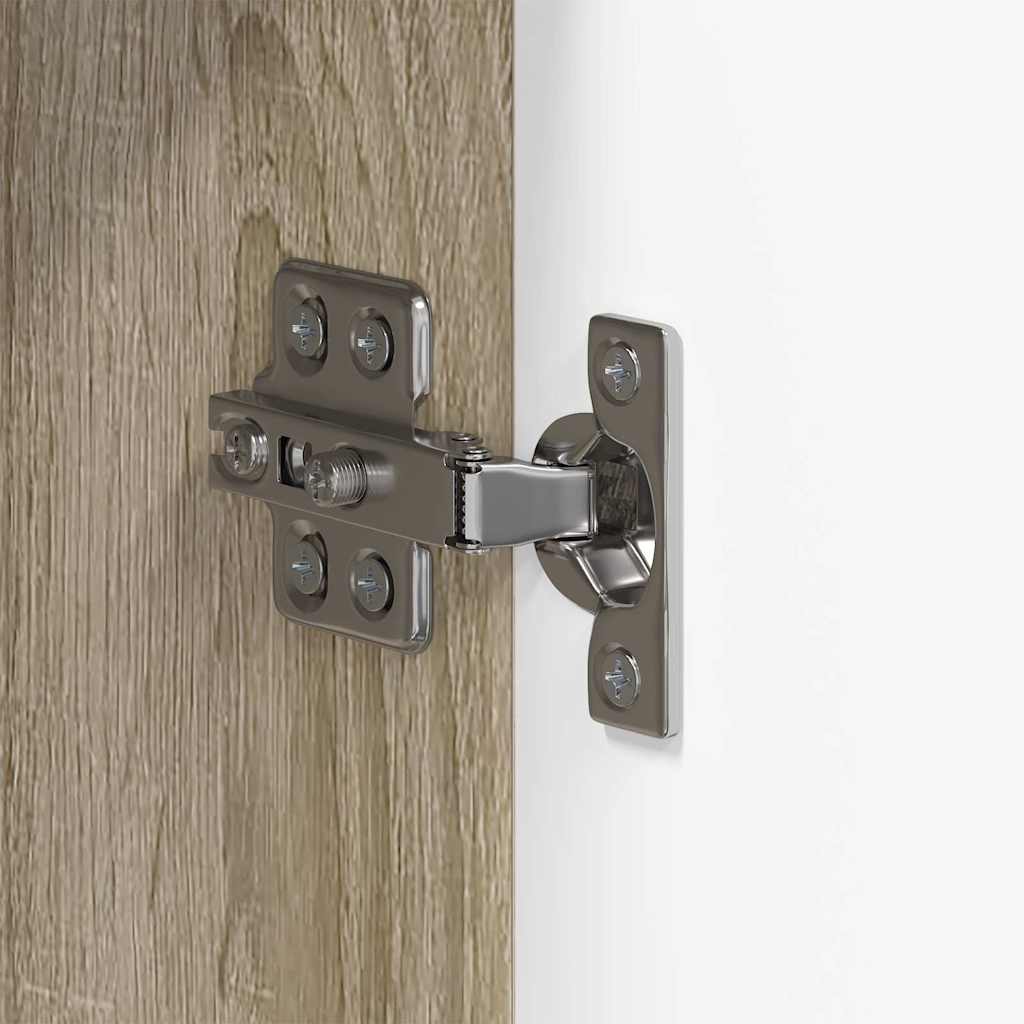 Badezimmer Schrank TULUM Sonoma-Eiche 37 x 31,5 x 203 cm