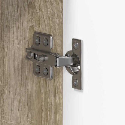 Badezimmer Schrank TULUM Sonoma-Eiche 37 x 31,5 x 203 cm