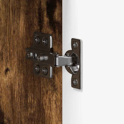 Badezimmer Schrank TULUM Räuchereiche 37 x 31,5 x 203 cm