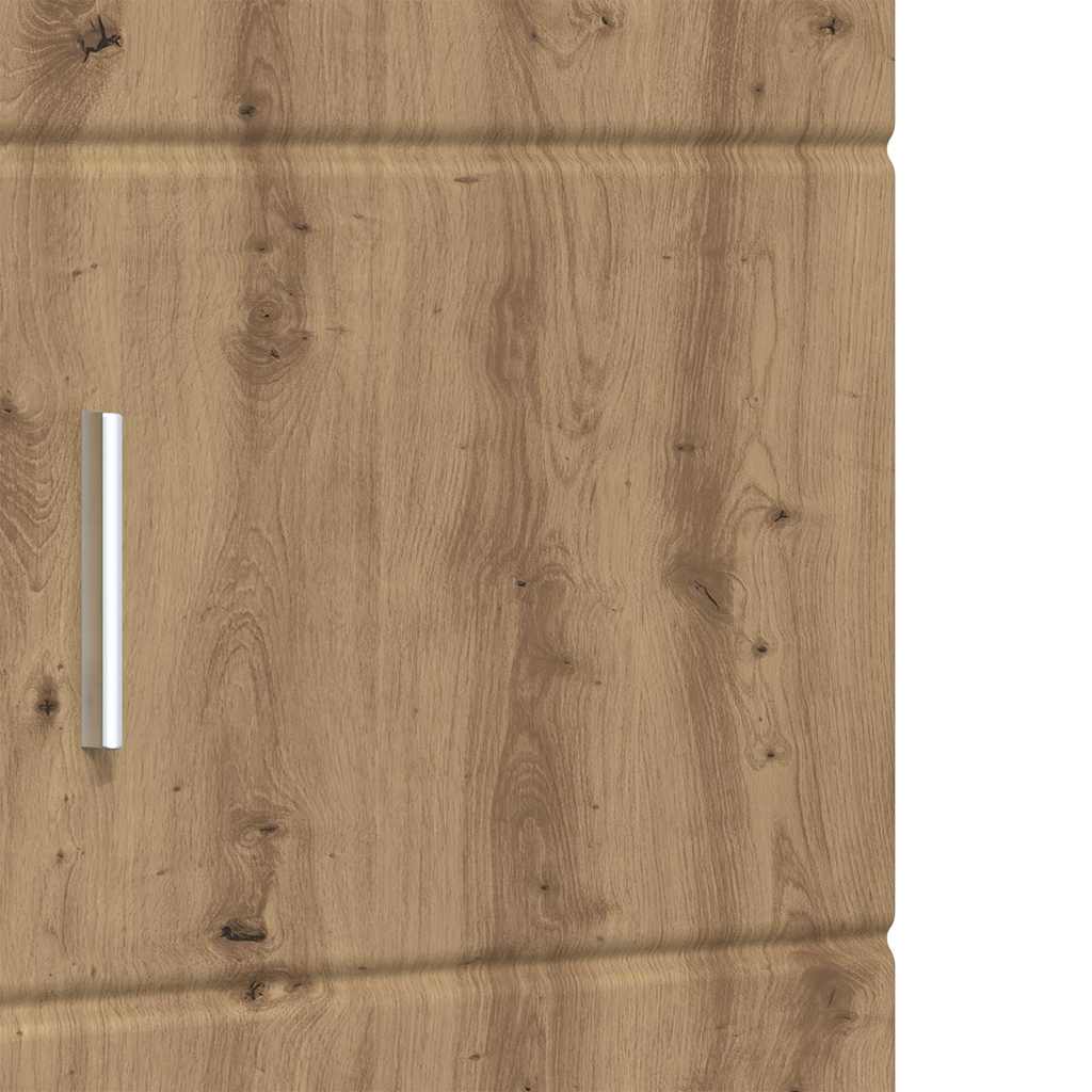 Badezimmer Schrank TULUM Artisan-Eiche 37 x 31,5 x 203 cm